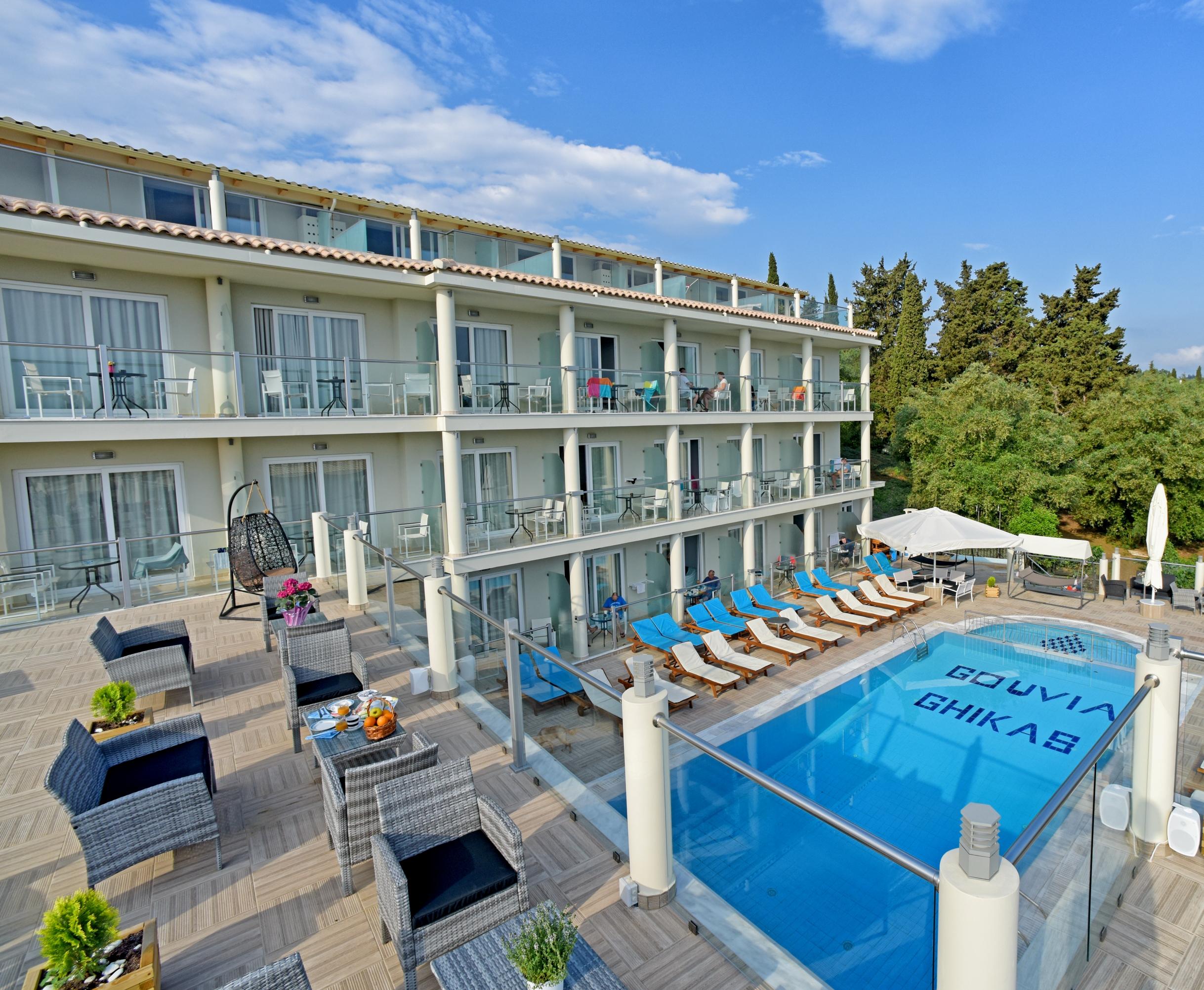 גאוביה Palapart Gikas Suites And Studios מראה חיצוני תמונה